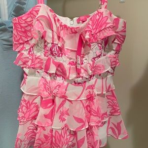 Lilly Pulitzer Olive Top Size 10 NWT